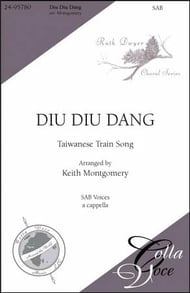 Diu Diu Dang SAB choral sheet music cover Thumbnail